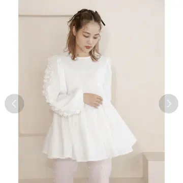 jumelle 프릴 sleeve 블라우스 프릴 슬리브 블라우스