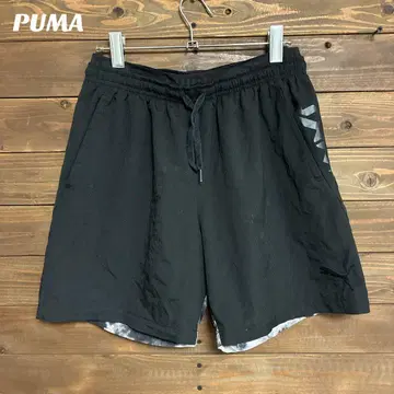 [ 푸마 ] PUMA 블랙 숏팬츠 하프 팬츠 스포츠 M