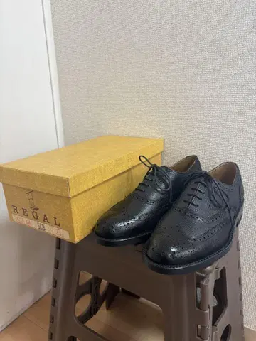 REGAL 풀 브로그 그레인 가죽 23EE