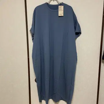 MUJI 원피스 블루