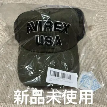 AVIREX USA 야구 모자 올리브 새상품 미사용 봉투 포함
