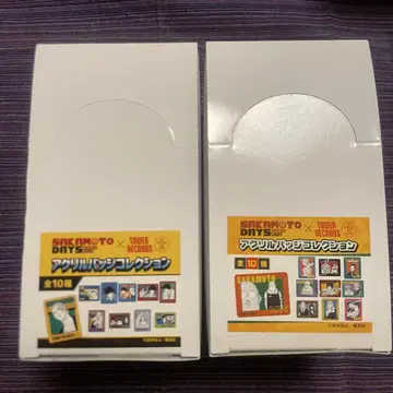사카모토 데이즈 아크릴 배지 2BOX 미개봉품