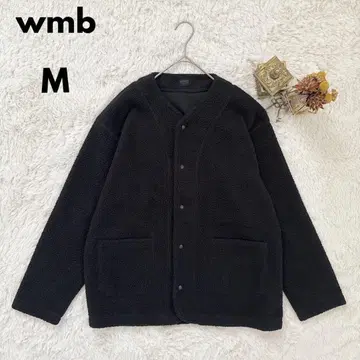 WMB 보아 블루종 자켓 블랙 M 가디건풍 아우터 캐주얼