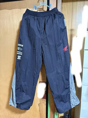 moussy HONDA RACING PANTS BLACK