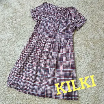 KILKI 원피스 격자무늬 체크