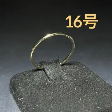 빈티지 패션 반지 골드 16호 심플 캐주얼