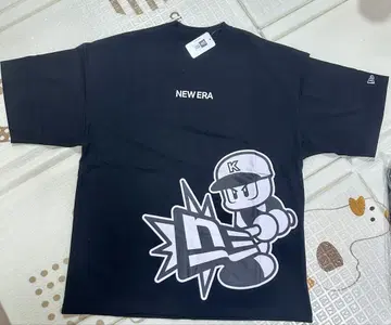 [미사용 새상품] NEW ERA 파워프로 타격 콜라보 T셔츠 L 사이즈