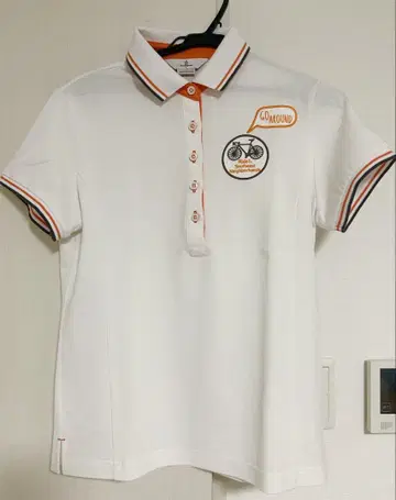 Munsingwear L 사이즈 자전거 자수 셔츠