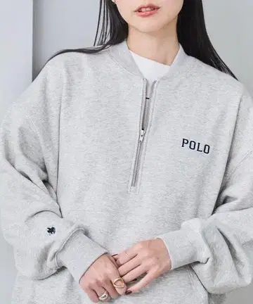 coen POLO BCS 별주 하프 지퍼 쭈리 맨투맨