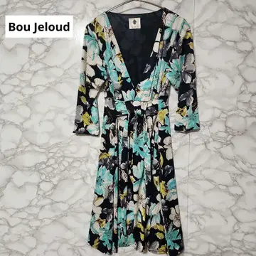 Bou Jeloud 꽃무늬 원피스 프리 사이즈
