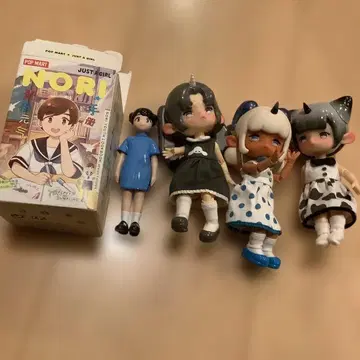 POP MART NORI 인형 기타 4개 세트
