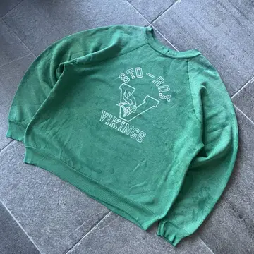 60년대 [BIG SIZE] vintage sweat '크레이지 페이드'