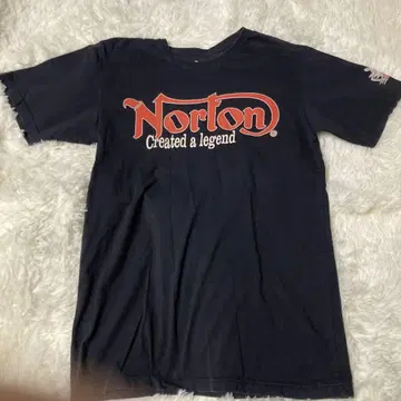 Norton Created a legend 티셔츠 블랙 M 사이즈