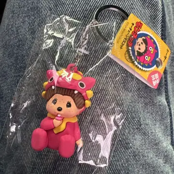[오키나와 한정] 몬치치 마스코트 캐릭터 Monchhichi 핑크