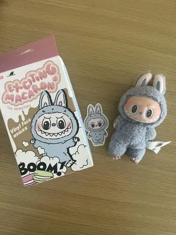 Exciting Macaron 몬스터 봉제인형 POP MART