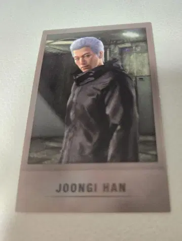 용과 같이 샷 이미지 카드 컬렉션 한 준기