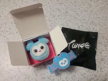 TWICE 나연 봉제 인형 반지 러버 밴드 세트