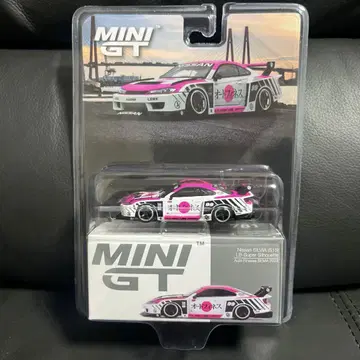 택배 컴팩트 MINI-GT 닛산 실비아 LB 슈퍼 실루엣