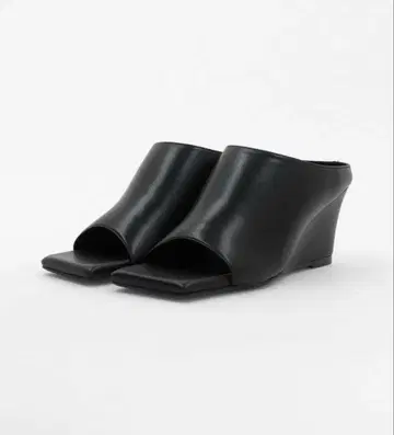 MARW UNITED ARROWS 스퀘어 웨지솔 샌들 22.5