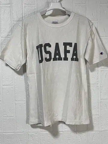 인기 챔피온 리버스 웨이브 USAFA T셔츠 화이트