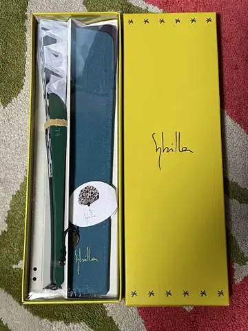 시빌라 sybilla 부채 케이스 포함 박스 있음