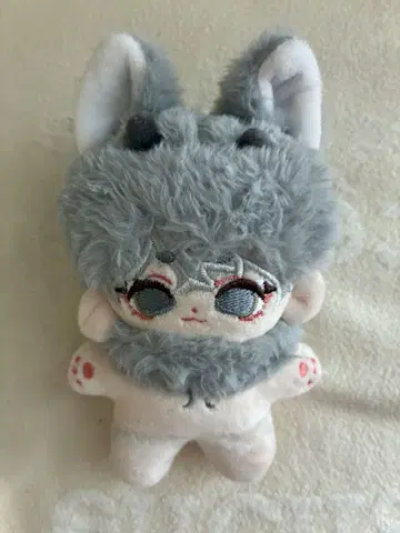 무속성 옷 갈아입기 봉제 인형 10cm 늑대