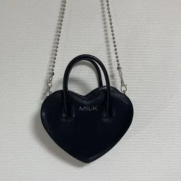 MILK jouetie 밀크 쥬에티 콜라보 하트 숄더백