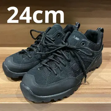 HI-TEC 블랙 아웃도어 신발 DRI-HI