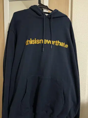 디스이즈네버댓 T-logo Hoddie s size