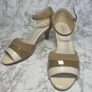 마드라스 모델로 베이지 앵클 스트랩 샌들 24cm