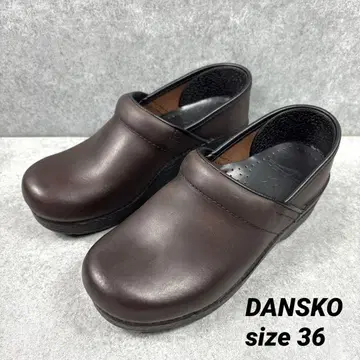 새상품급 DANSKO 단스코 프로페셔널 크로그 오일드 가죽 36