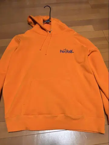 PHATRNK 오렌지 후드티 XL