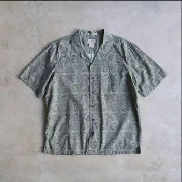 90년대 L.L.Bean 엘엘빈 알로하 셔츠 오픈 카라 반팔 셔츠 빈티지