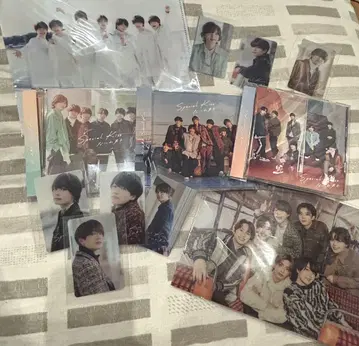 나니와 단시 Special Kiss CD와 포토 카드 세트와 클리어 파일
