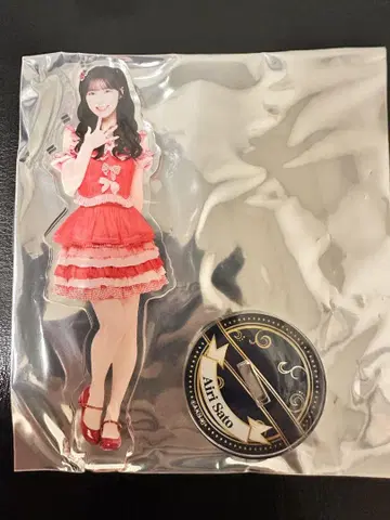 AKB48 사토 키호 아크릴 스탠드 (2025년 봄 네이비)