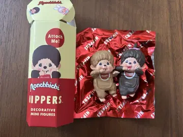 Monchhichi 히퍼스 몬치치 Girl 시크릿 2체 세트