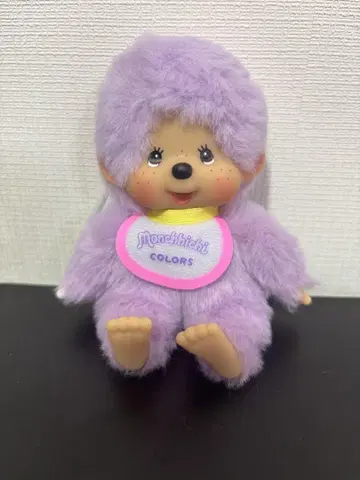 새상품 몬치치 COLORS 키체인 퍼플 보라색