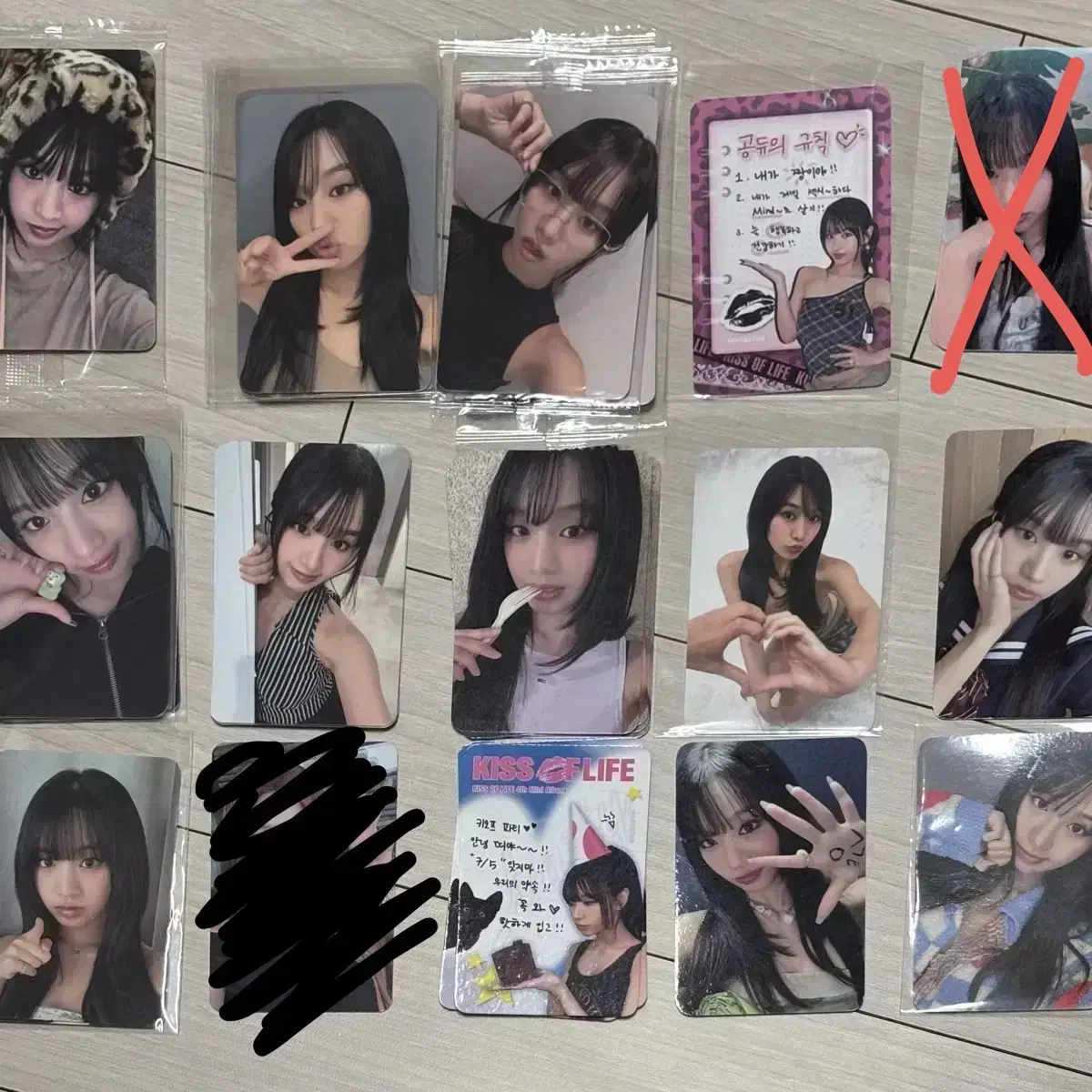 KISSOFLIFE ナッティ 224 ファンミ ペンミ 限定 トレカ KISS OF LIFE | 키스오브라이프 kiss of life Natty 224