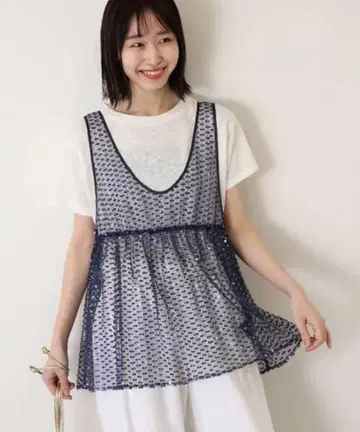 SLOBE IENA/슬로브 이에나 스팽글 탱크탑