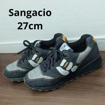 레어! Sangacio 스니커즈 27cm 뉴York JEANS 데님