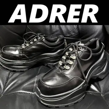ADRER 아드레 천연 가죽 통굽 스니커즈 M(26.5) 현행 모델