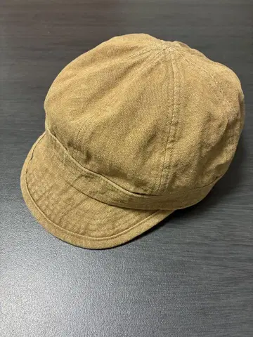 다퍼스 브라운 워크 캡 Dappers