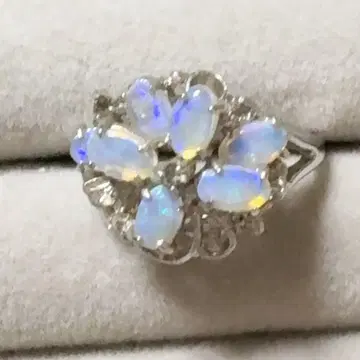 천연 오팔 반지 빈티지