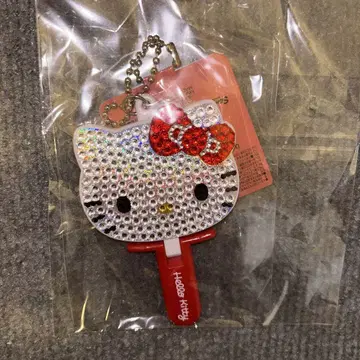 [새상품] 산리오 헬로키티 키라데코 미니 거울 참