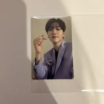 SEVENTEEN 성광 춤추는 꽃잎 트레이딩 카드