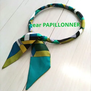 ear PAPILLONNER 마그넷 스카프 목걸이