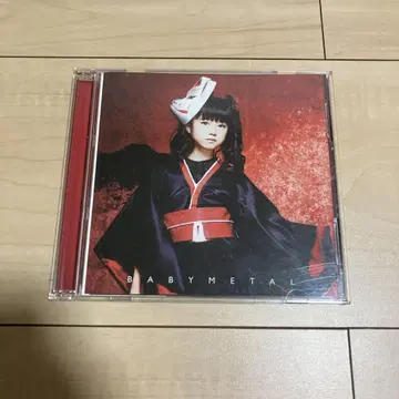 babymetal 메기츠네 CD + DVD, 오비, 스티커 포함