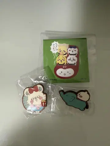 치이카와 두근두근 유원지 랜덤 핀 배지 치이카와 모몽가