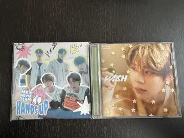 nct wish 시온 버전 hands up CD 트레이딩 카드 미포함
