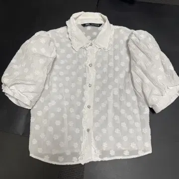 ZARA 자라 블라우스 퍼프 슬리브